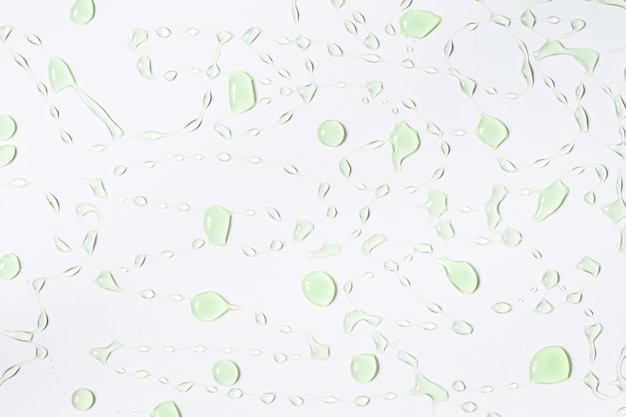 Foto grátis gotas verdes de água