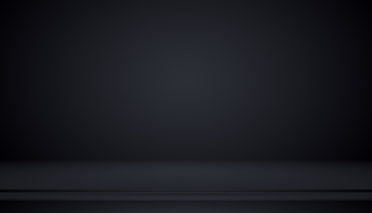 Foto grátis gradiente de luxo abstrato preto com fundo de vinheta de borda cenário de estúdio - bem usar como plano de fundo, plano de fundo do estúdio, quadro de gradiente.