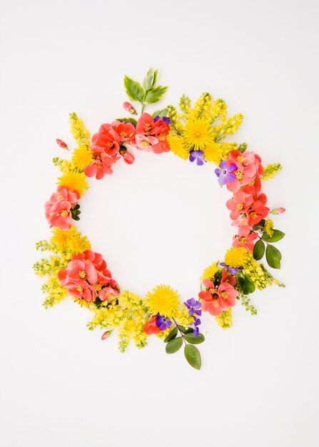 Grinalda de flores