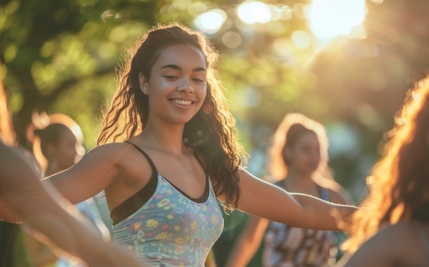 Grupo de adolescentes e jovens diversos fazendo atividades juntos celebrando o Dia Mundial das Habilidades da Juventude