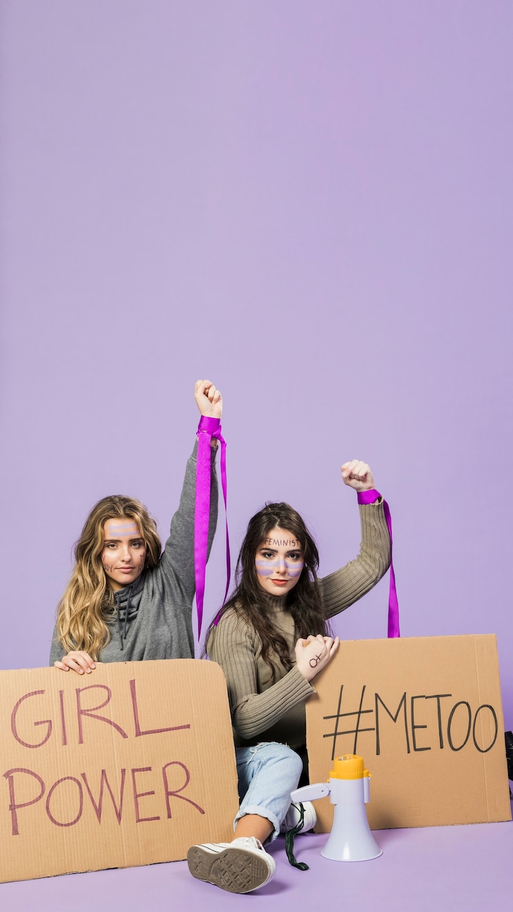 Foto grátis grupo de ativistas protestando juntas