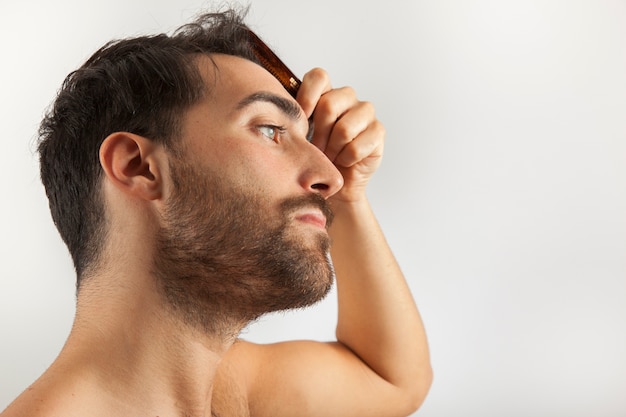 Foto grátis hairstyle dos homens