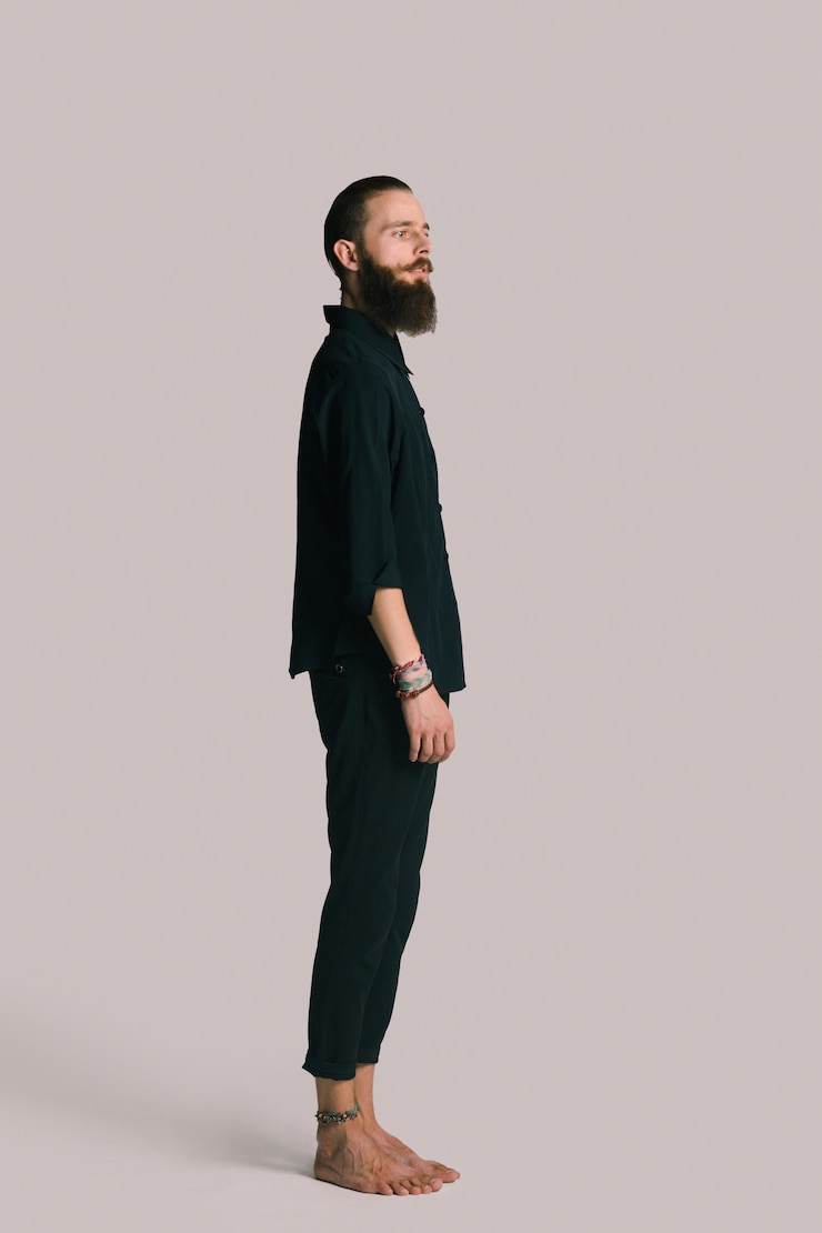 Foto grátis hipster estilo homem barbudo