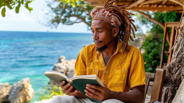 Foto grátis homem com medos na jamaica