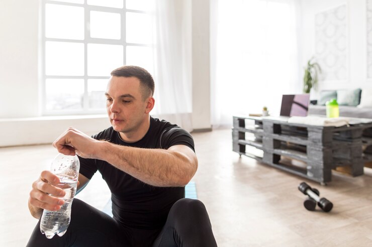 Foto grátis homem de fitness