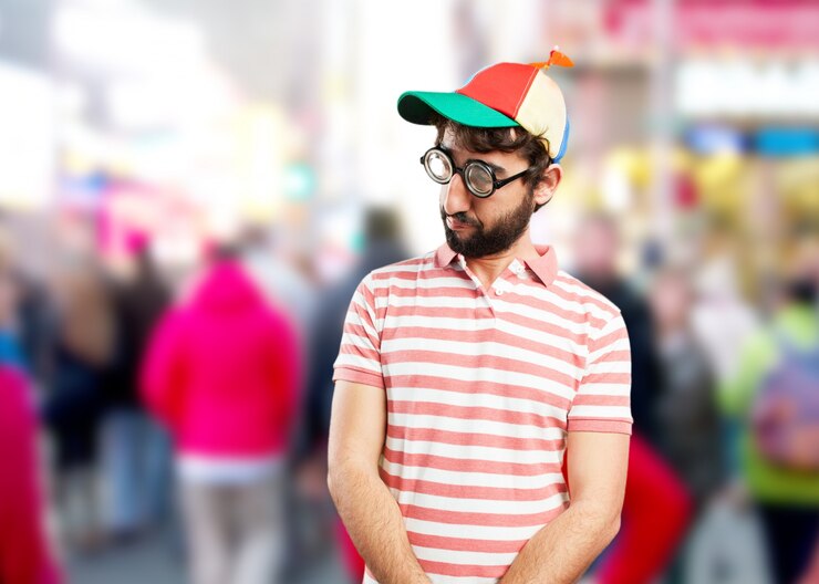 Foto grátis homem louco expressão triste