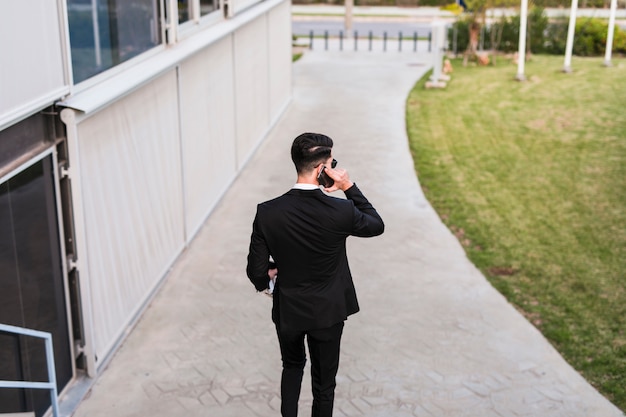 Foto grátis homem negócio, telefone