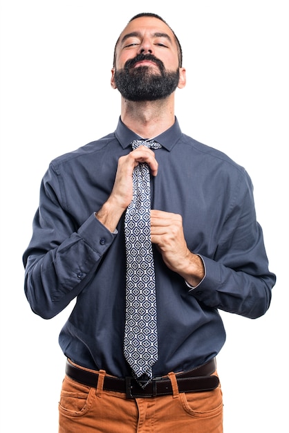 Foto grátis homem sobre branco