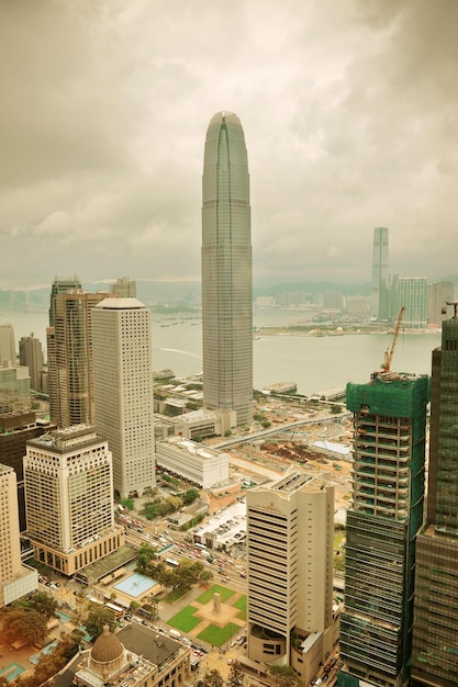 Hong kong vista aérea