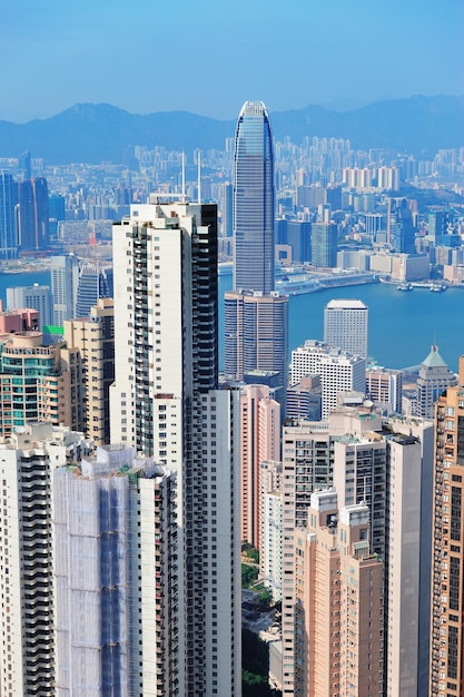 Hong Kong vista aérea