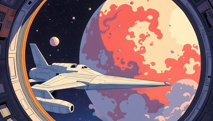 Foto grátis ilustração de fundo da galáxia