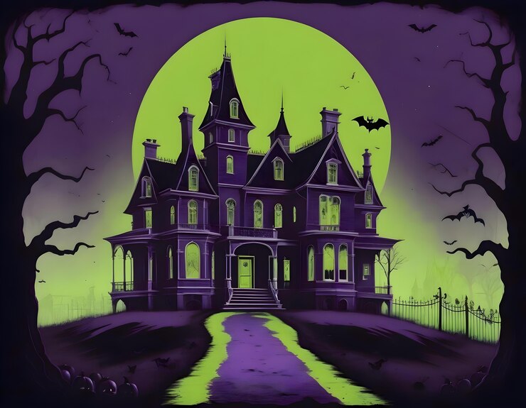 Foto grátis ilustração de fundo de halloween