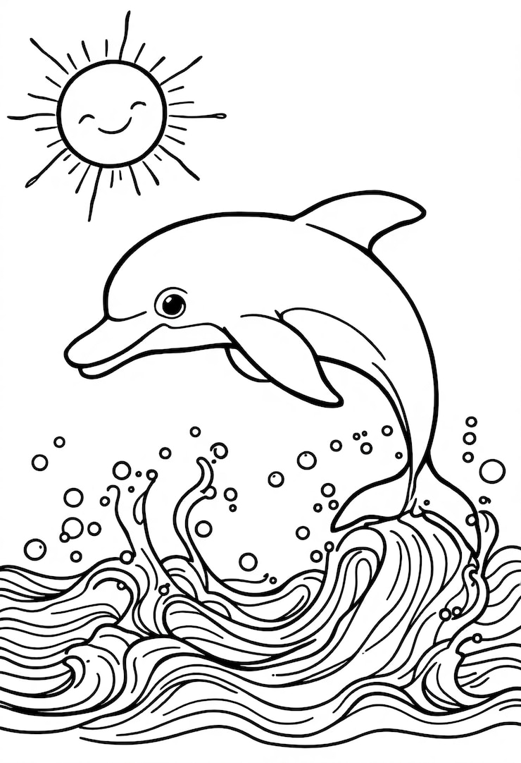Foto grátis ilustração de página de livro para colorir