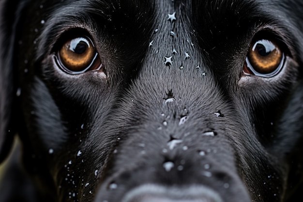 Foto grátis imagem de cão labrador retriever gerada por ai