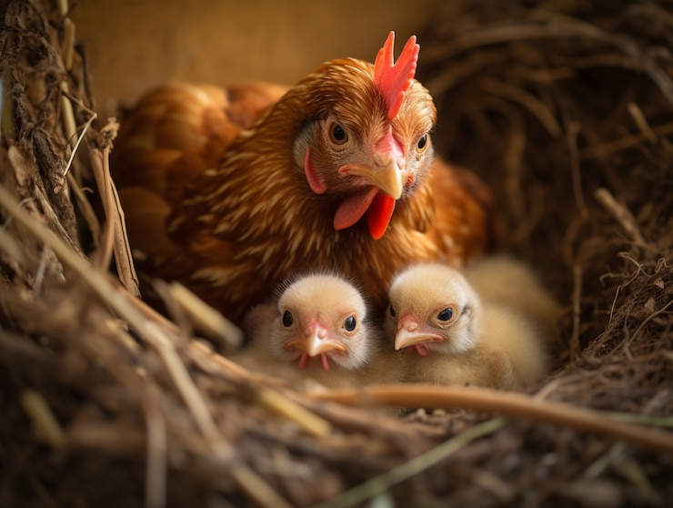 Foto grátis imagem de frango gerada por ai