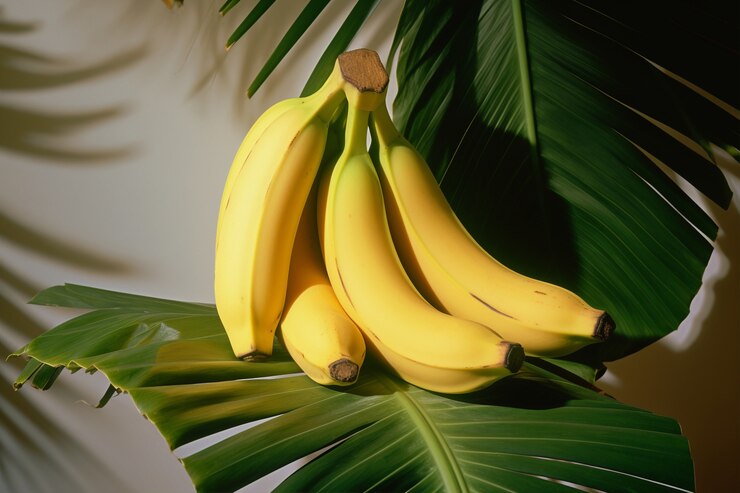 Foto grátis imagem gerada por ai de banana