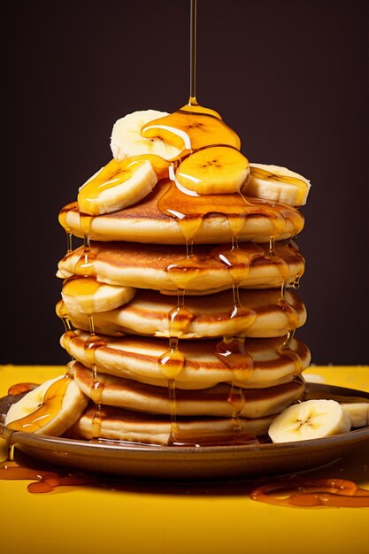 Imagem gerada por IA de banana