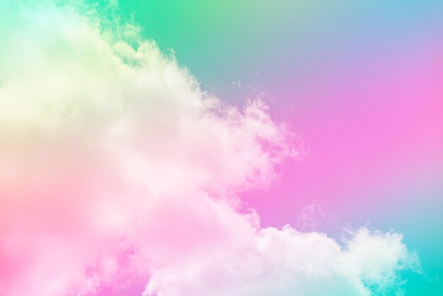 Incrivelmente lindo céu com nuvens