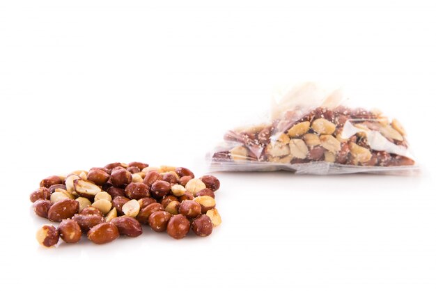 Ingrediente, nozes, branco, saúde, especiarias, seco