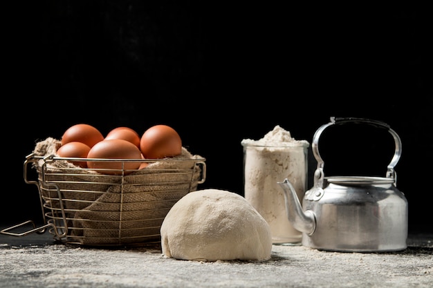 Ingredientes de cozinha em close-up