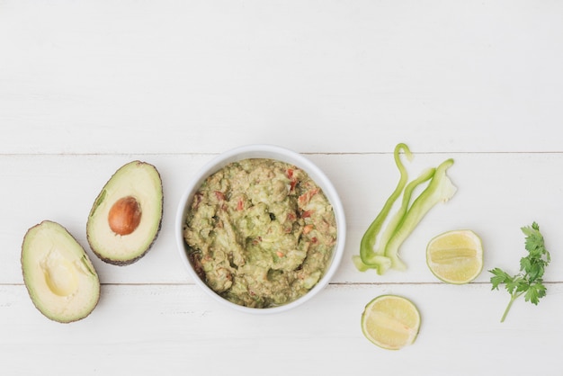 Ingredientes de guacamole