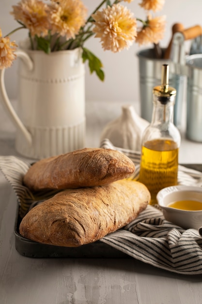 Foto grátis inspiração de comida cottagecore ainda vida