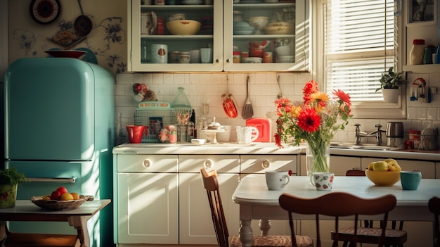 Interior da cozinha moderna