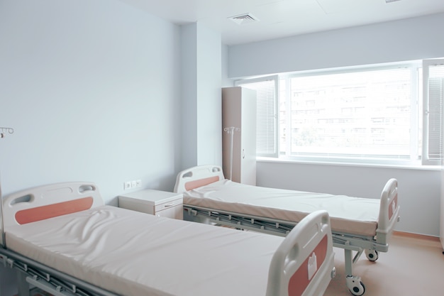 Foto grátis interior do quarto de hospital