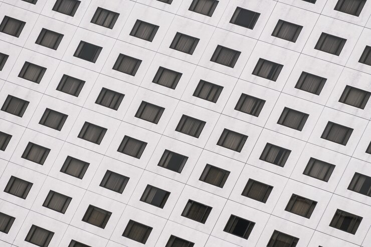 Foto grátis janela texturas padrão de construção