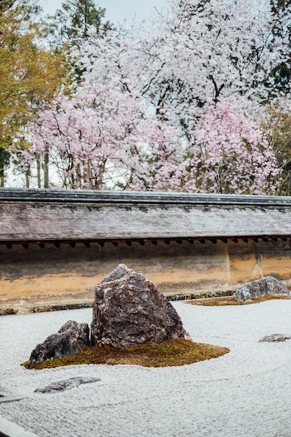 Foto grátis jardim zen no japão