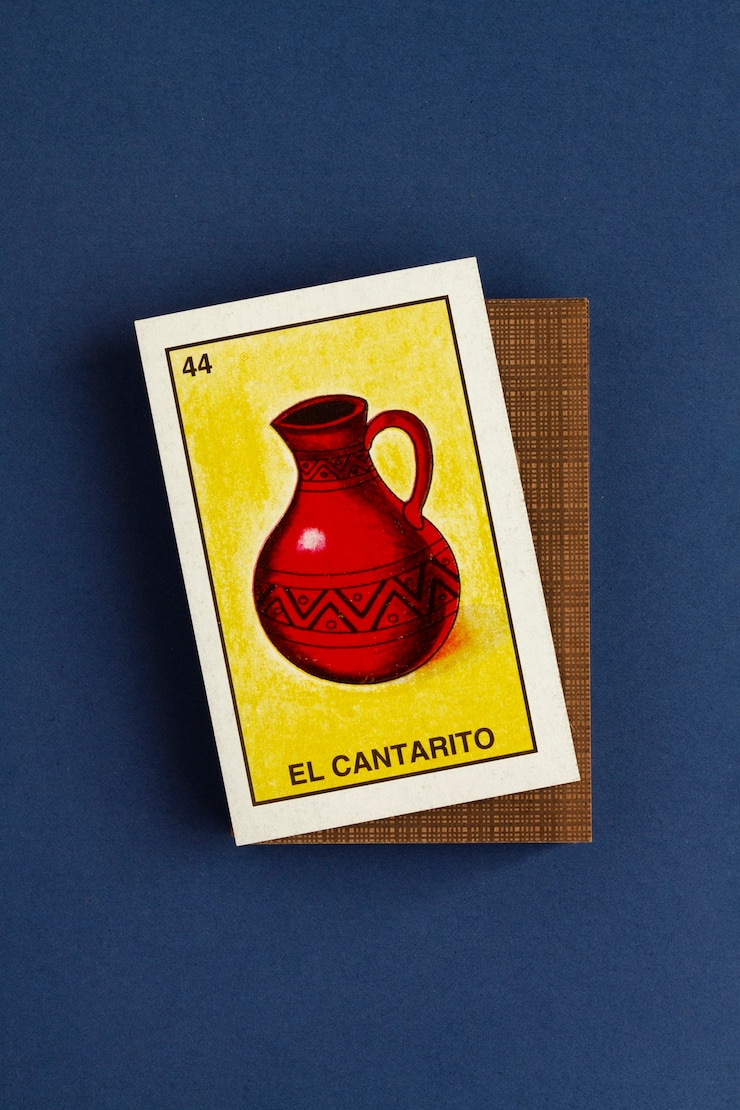 Foto grátis jogo de cartas tradicional mexicano