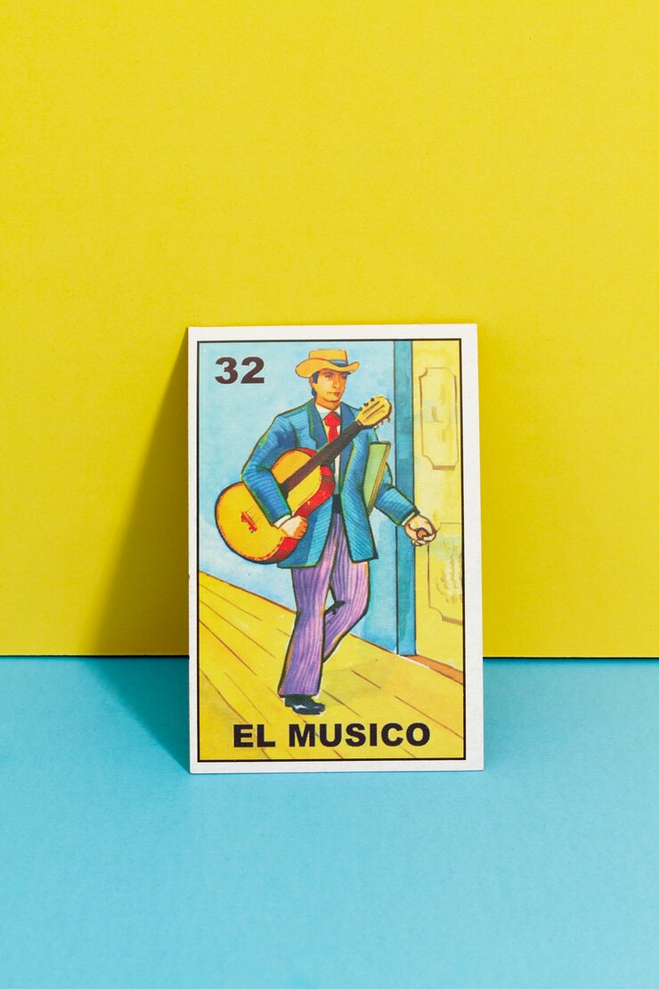 Foto grátis jogo de cartas tradicional mexicano