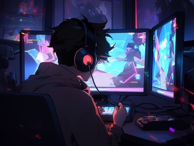 Jogos de personagens de anime estéticos