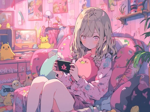 Jogos de personagens de anime estéticos