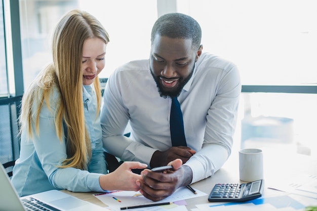 Jovens empresários