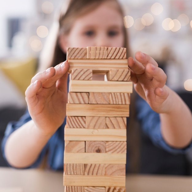 Kid playing