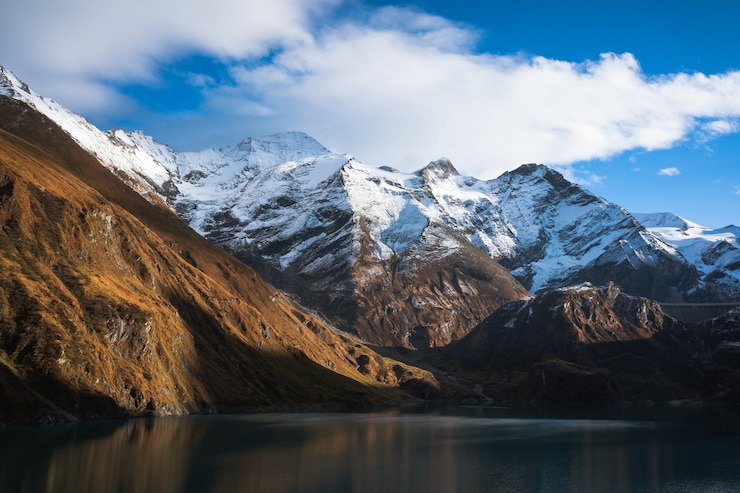 Foto grátis lago de inverno