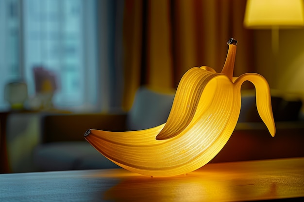 Lâmpada de decoração interior inspirada em frutas