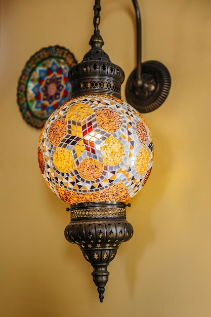 Lâmpadas árabes decorativas
