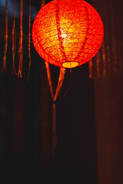 Foto grátis lanterna chinesa bonita