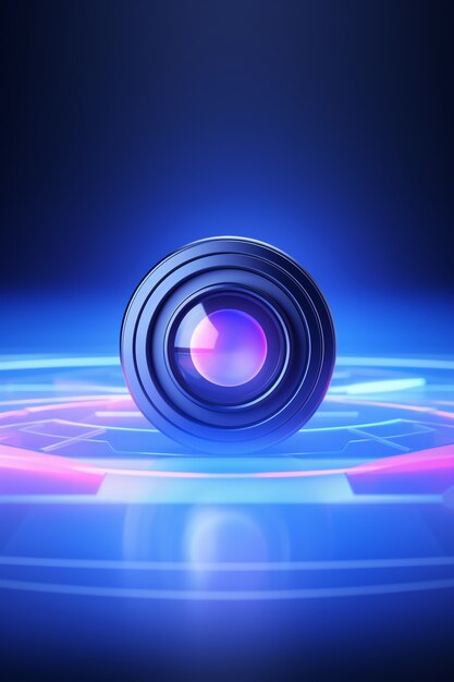 Lente de câmera 3D