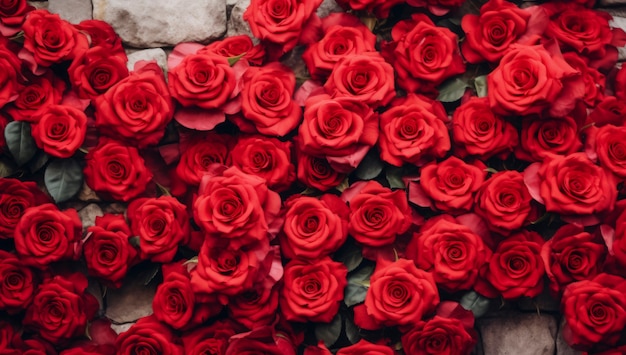 Foto grátis lindas rosas ao ar livre