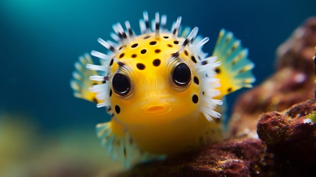 Foto grátis lindos peixes submarinos