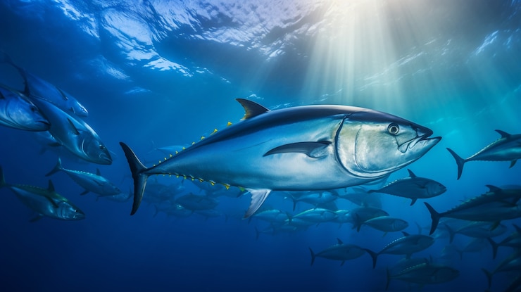 Foto grátis lindos peixes submarinos