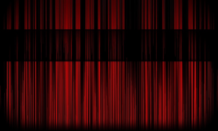 Foto grátis linhas e listras verticais abstratas de fundo vermelho