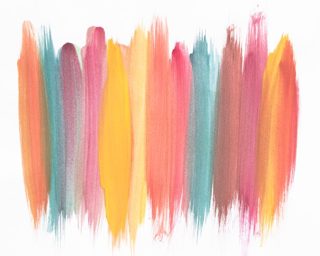 Linhas verticais em aquarela coloridas