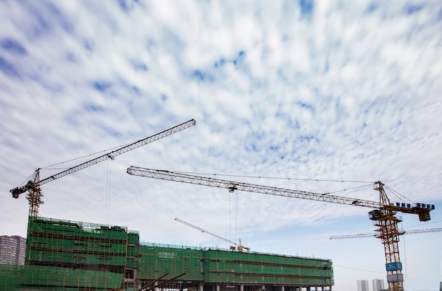 Foto grátis local de construção