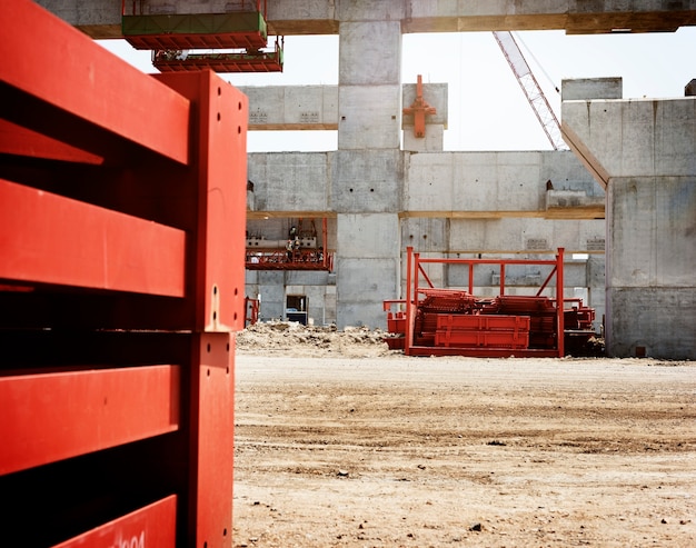 Foto grátis local de construção