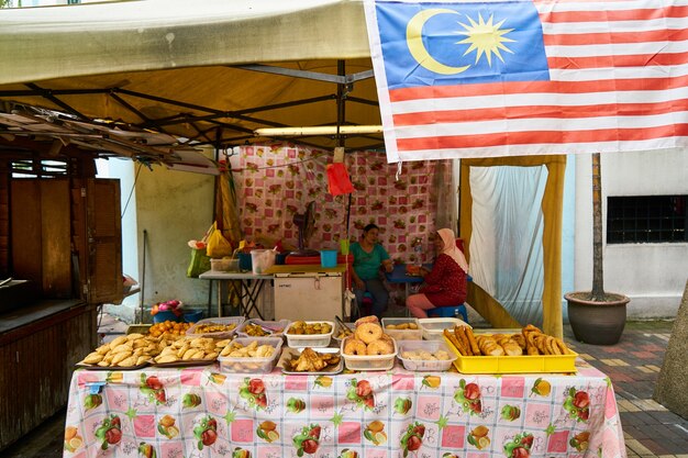 loja de comida de rua