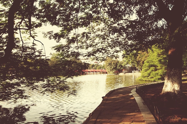 Foto grátis lugar tranquilo para relaxar no fim de semana